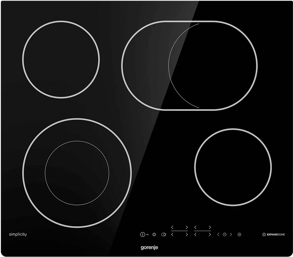 Изображение Варочная панель Gorenje ECT643SYB (черный)