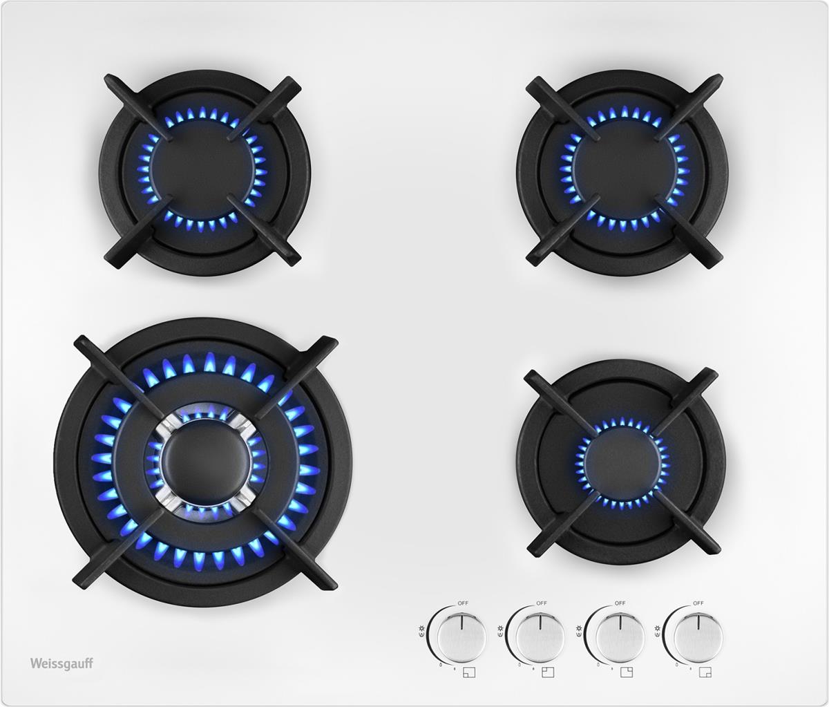 Изображение Варочная панель Weissgauff HG 640 WGH (белый)