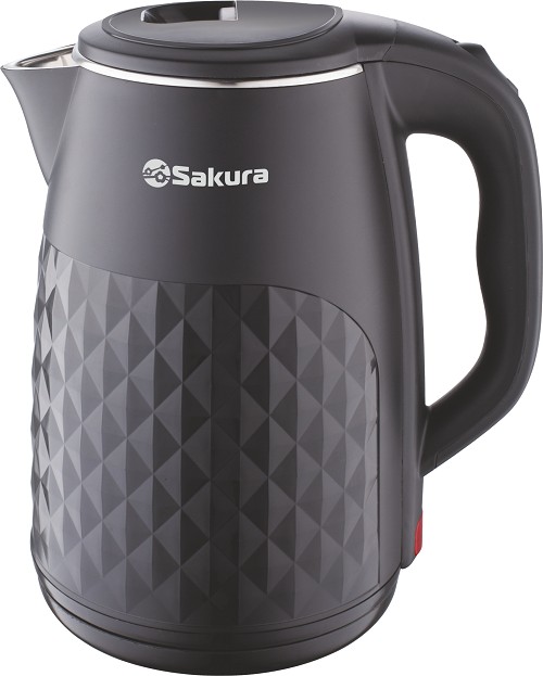 Изображение Электрический чайник Sakura SA-2165BK (1800 Вт/2,5 л /металл, пластик/черный)
