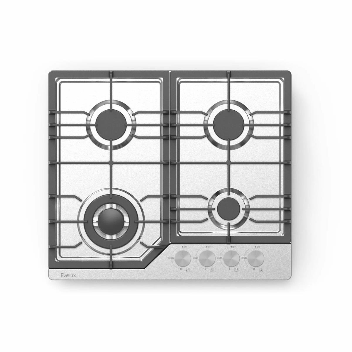 Изображение Варочная панель Evelux HEG 638 X (нержавеющая сталь)