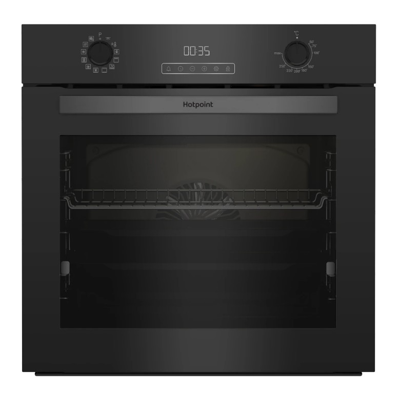 Изображение Духовой шкаф HOTPOINT FE9 1231 JS BLG (72 л , чёрный)