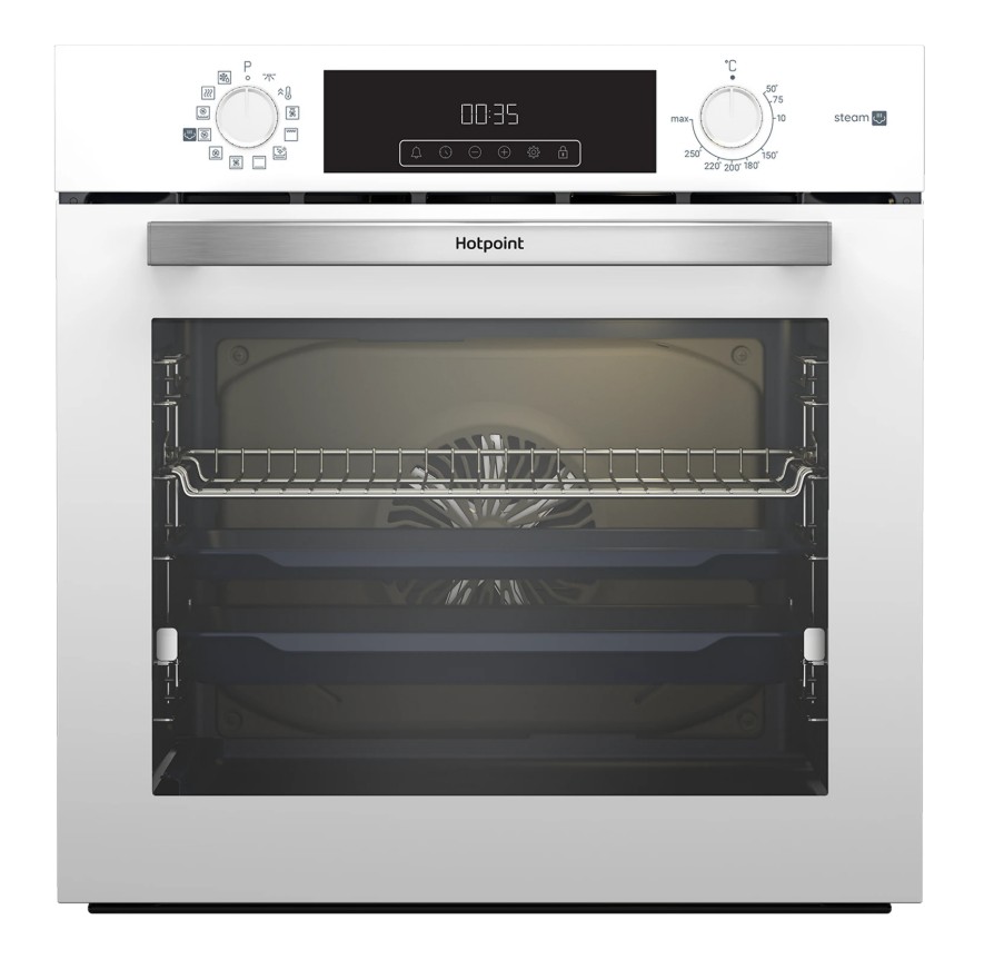 Изображение Духовой шкаф HOTPOINT HSTF 1231 JSAH WHG (72 л , белый)