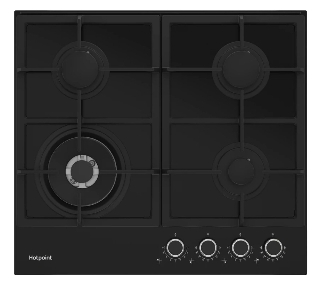 Изображение Варочная панель HOTPOINT HGS 62F/BK (черный)