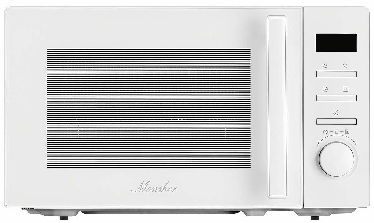 Изображение Микроволновая печь MONSHER MTW 203 Blanc (700 Вт  20 л  Гриль  белый)