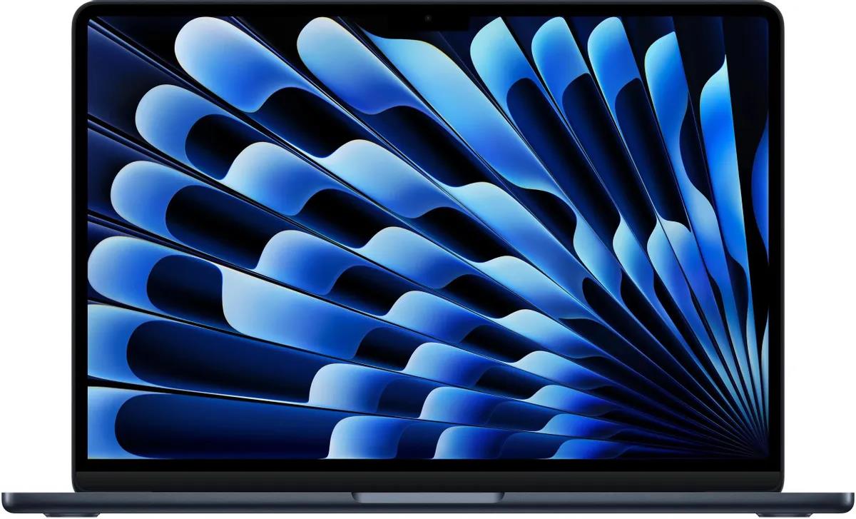 Изображение Ноутбук Apple MacBook Air A3240 (Apple M4 4000 МГц/ SSD 512 ГБ  /RAM 24 ГБ/ 13.6" 2560x1664/VGA встроенная/ macOS) (MC6C4HN/A)