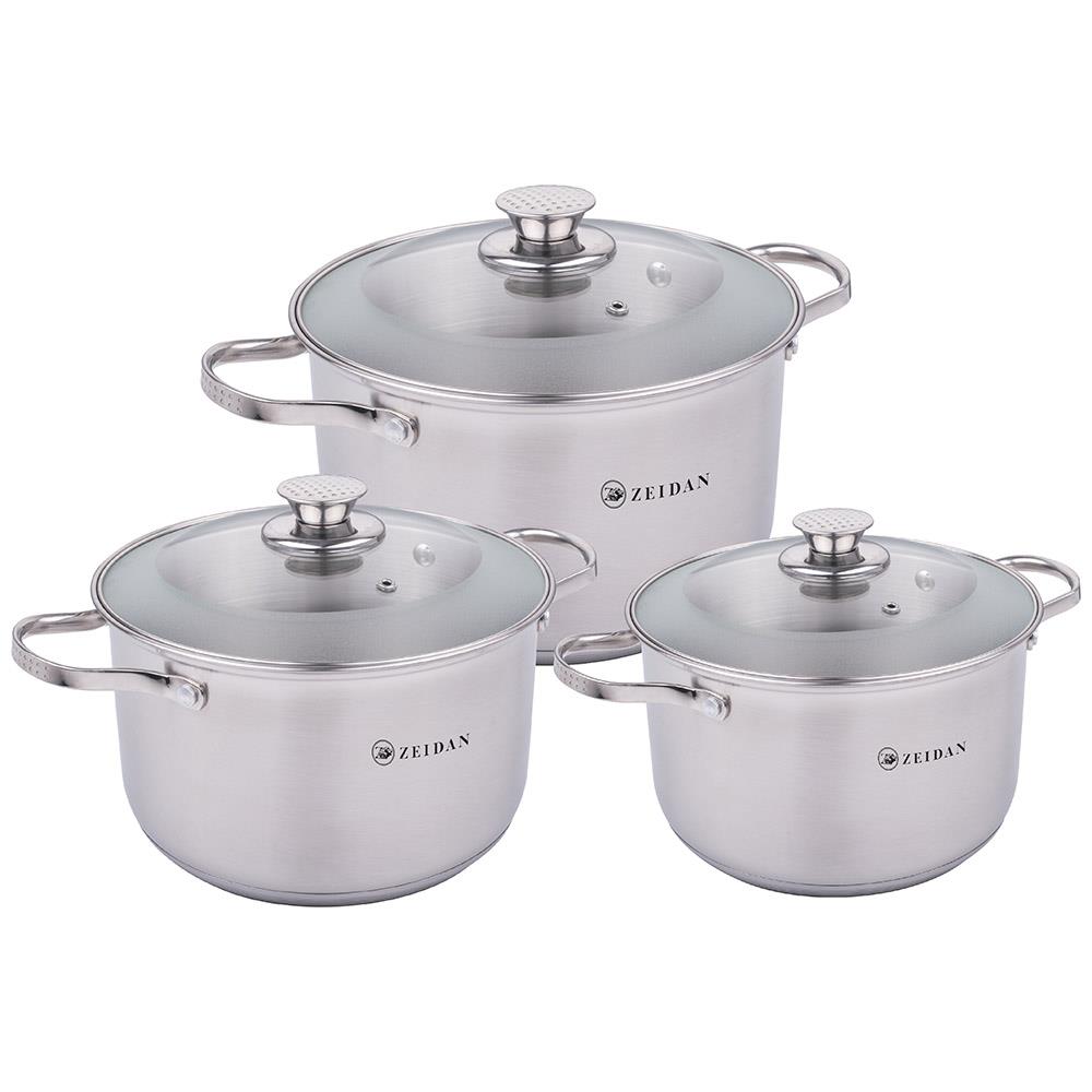 Изображение Набор кастрюль Zeidan 6 предметов Z-50663 ()
