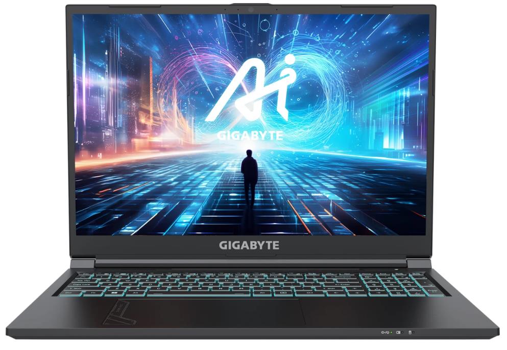 Изображение Ноутбук GIGABYTE G6 (Intel 13620H 2400 МГц/ SSD 512 ГБ  /RAM 16 ГБ/ 16" 1920x1200/VGA дискретная/ Без ОС) (MF-H2KZ893KD)