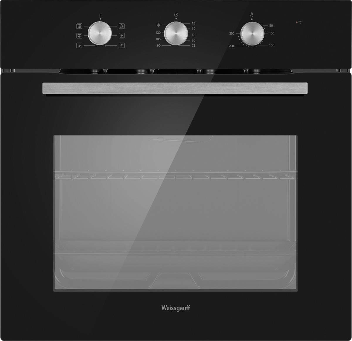 Изображение Духовой шкаф Weissgauff EOM 206 BM (60 л , чёрный)