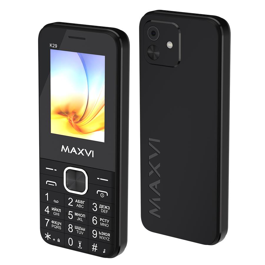 Изображение Мобильный телефон MAXVI K29,черный