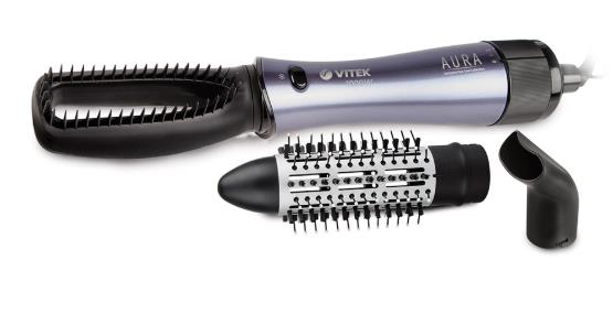 Изображение Фен-щетка VITEK VT-8238 (1000 Вт /фиолетовый)