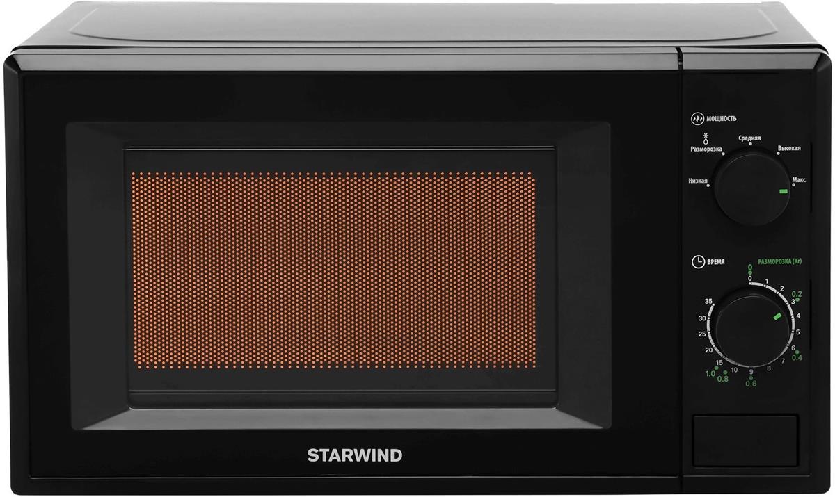 Изображение Микроволновая печь STARWIND SWM5820 (700 Вт  20 л    черный)