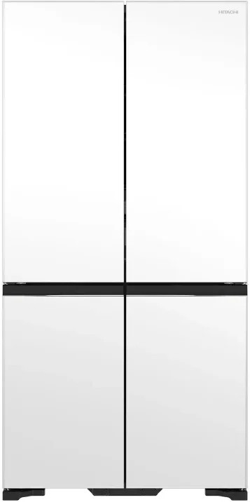 Изображение Холодильник Hitachi R-WB720PUC1GPW белое стекло (A,345 кВтч/год)