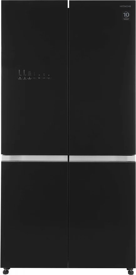 Изображение Холодильник Hitachi R-WB820VUC2GBK черное стекло (A++,)
