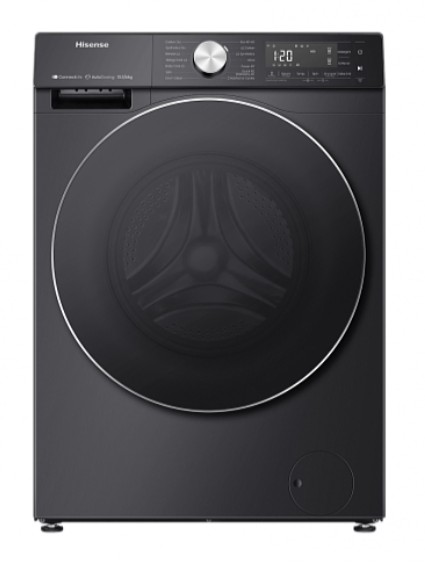 Изображение Стиральная машина Hisense WD5S1045BB, черный (фронтальная, 10,5 кг, 1400 об/мин )