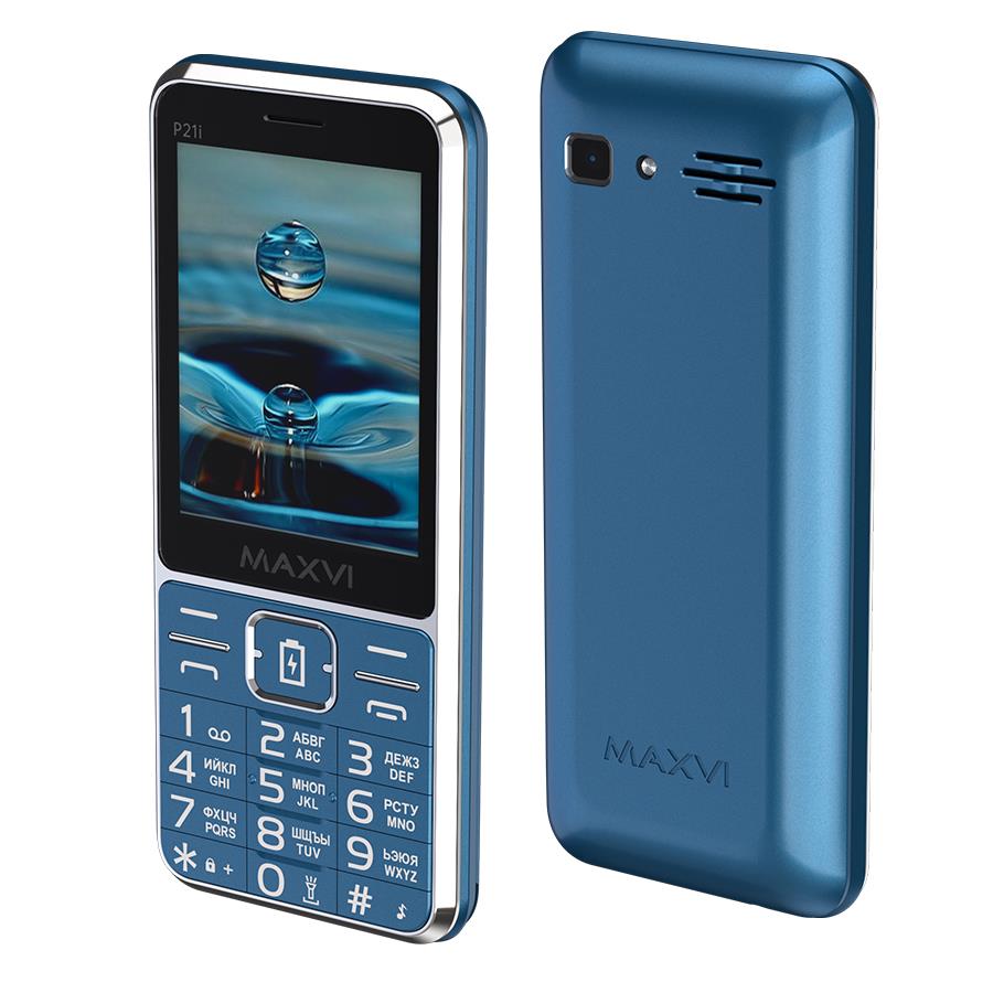Изображение Мобильный телефон MAXVI P21i,маренго