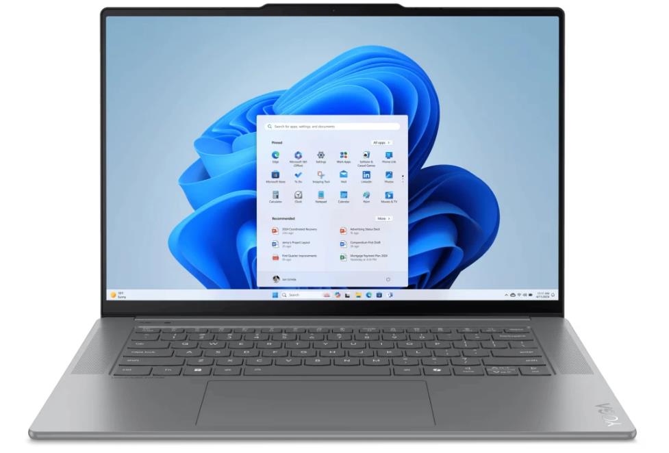 Изображение Ноутбук Lenovo Yoga Slim 7 15ILL9 (Intel 256V 2200 МГц/ SSD 1024 ГБ  /RAM 16 ГБ/ 15.3" 2880x1800/VGA встроенная/ Windows 11 Home) (83HM0053RK)
