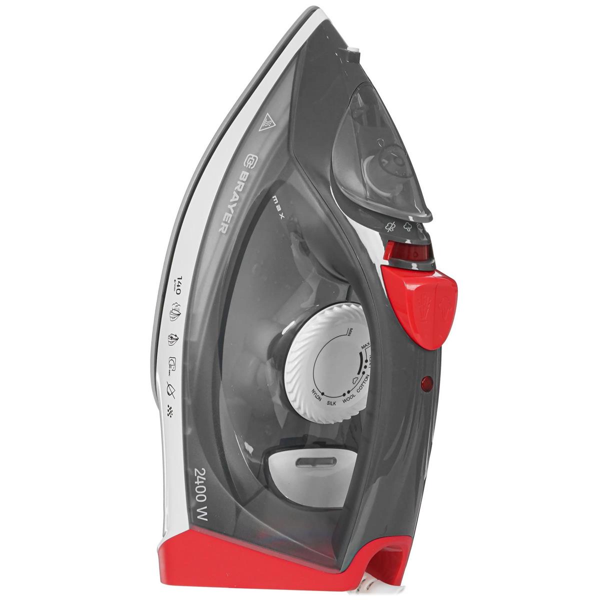Изображение Утюг Brayer BR4011 (2400 Вт/серый)