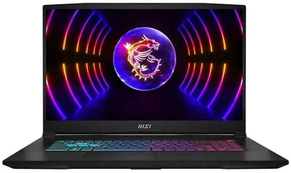 Изображение Ноутбук MSI Katana 17 B12UCR-1489XRU (Intel 12450H 2000 МГц/ SSD 512 ГБ  /RAM 16 ГБ/ 17.3" 1920x1080/VGA дискретная/ Без ОС) (9S7-17L541-1489)