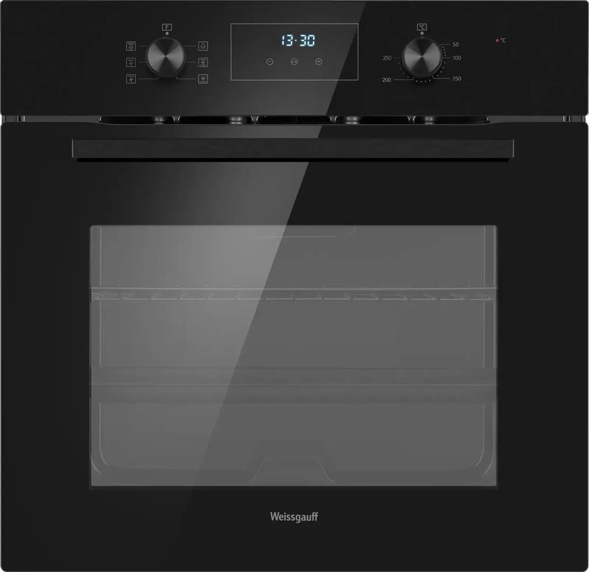 Изображение Духовой шкаф Weissgauff EOM 306 Black Edition (60 л , чёрный)