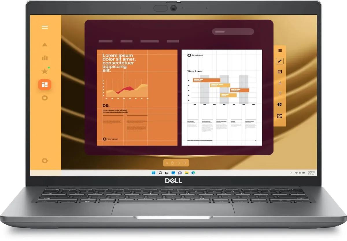 Изображение Ноутбук DELL Latitude 5450 (Intel 125U 1300 МГц/ SSD 512 ГБ  /RAM 16 ГБ/ 14" 1920x1080/VGA встроенная/ Linux) (5450-5260)