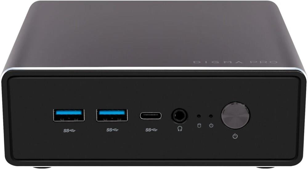 Изображение Системный блок Digma Pro Minimax U1 (Intel  1,3 ГГц/8 Гб/нет/256 ГБ/Windows 11 Professional)