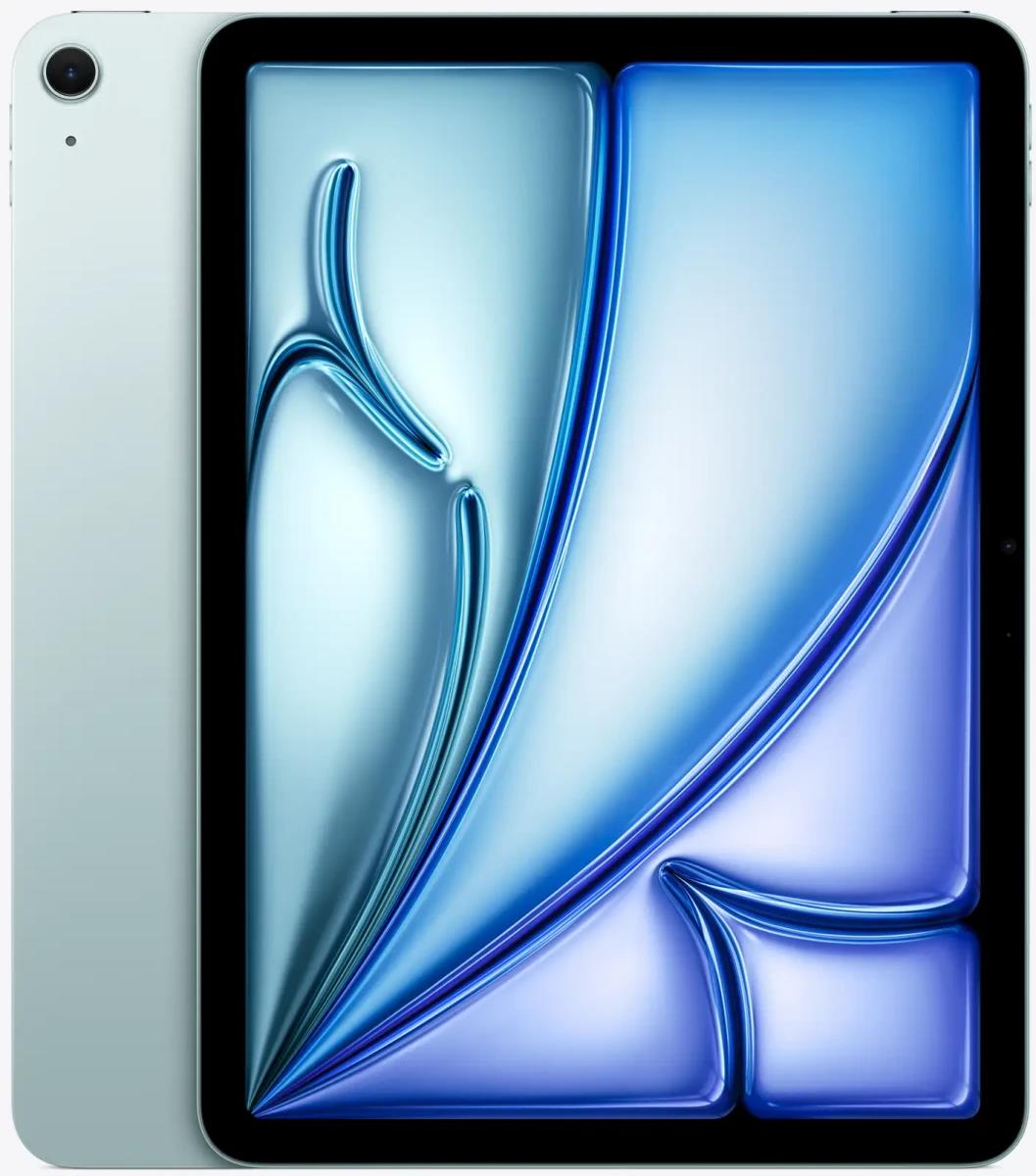 Изображение Планшет Apple iPad Air 2025 Wi-Fi + Cellular A3267, 11", 128 Гб/8 Гб, GPS, , синий (MCFW4HN/A)