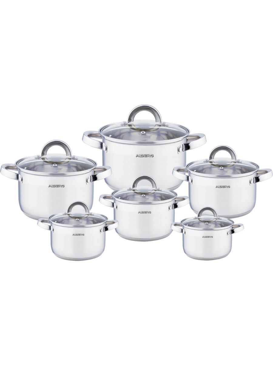 Изображение Набор кастрюль Alberg AL-2017 ()