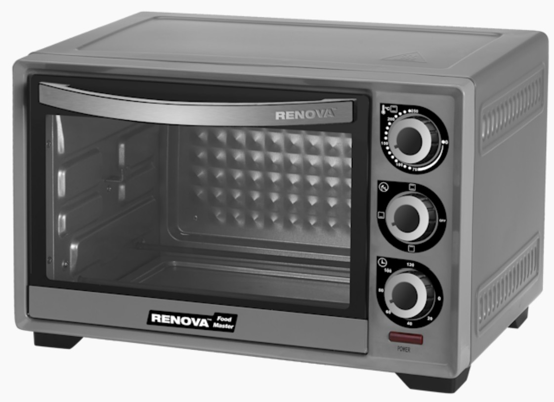 Изображение Электропечь Renova MO-20GTS1 (20 л /1500 Вт /серый)