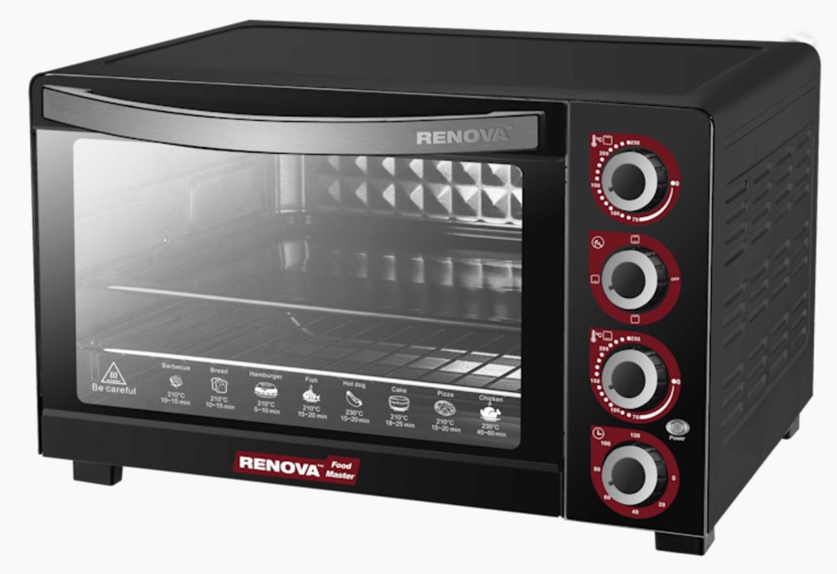 Изображение Электропечь Renova MO-32GTB1 (32 л /1500 Вт /черный)