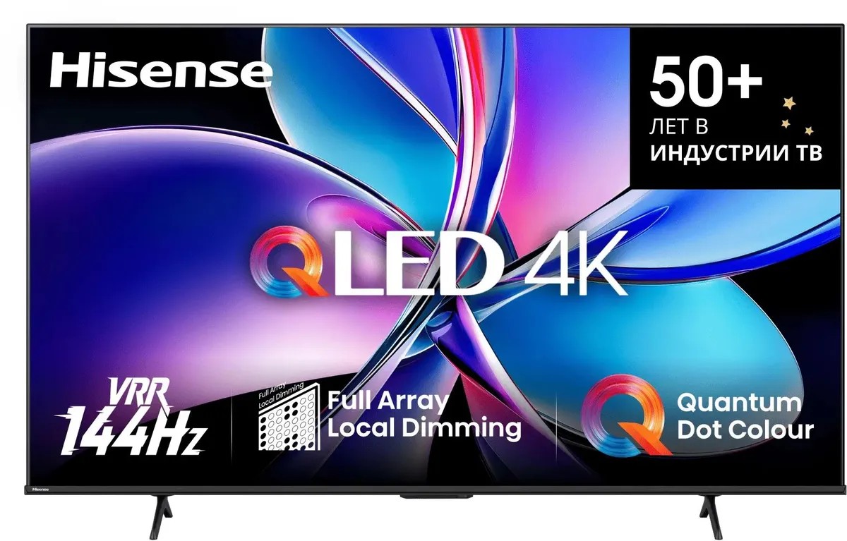 Изображение Телевизор Hisense 55E7Q PRO 55" HDR, 4K Ultra HD Smart TV черный