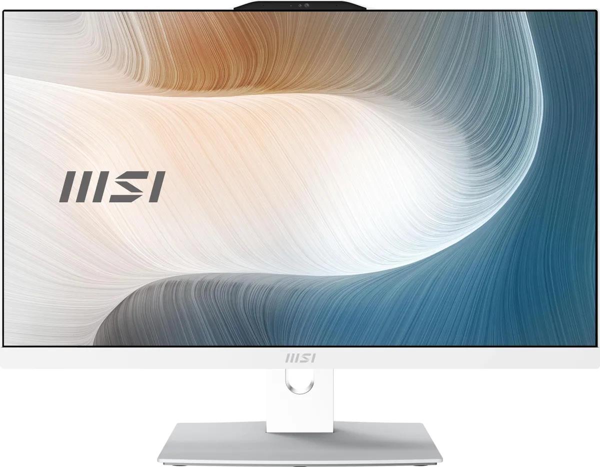 Изображение Моноблок MSI Modern AM242P 1M-1022XRU (9s6-ae0722-1022) (23.8"/1.4 ГГц/16 Гб/SSD 512 Гб  нет  Гб/VGA встроенная/Без ОС)