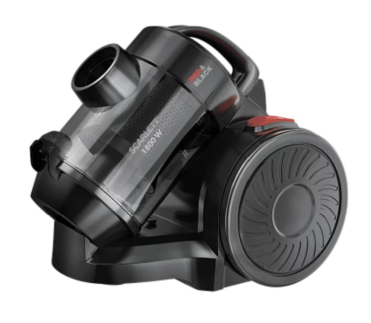 Изображение Пылесос Scarlett SC-VC80C66 (1800 Вт /контейнер/черный)