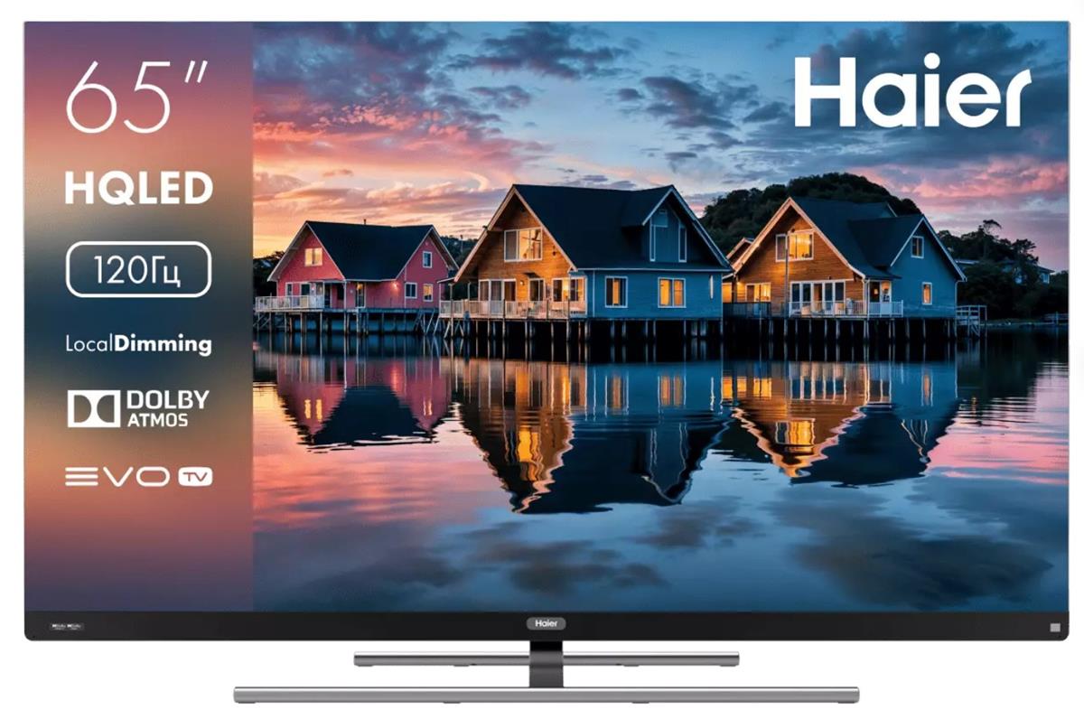 Изображение Телевизор Haier 65 Smart TV S7 65" HDR, 4K Ultra HD Smart TV черный