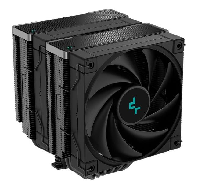 Изображение Кулер для процессора Deepcool AK620 ZERO DARK (LGA2011/2011-3 (Square ILM), AM4, FM2/FM2+, AM3/AM3+/FM1, AM2+, AM2, LGA1150/1151/1155/S1156, LGA 1200, LGA 1700, AM5, LGA1851)2 шт