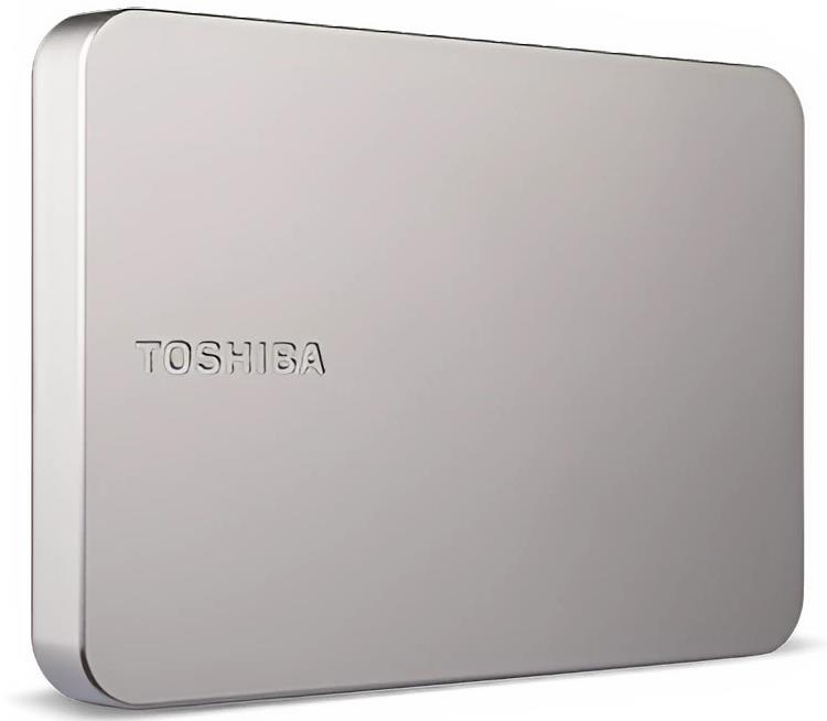 Изображение Внешний жесткий диск Toshiba Canvio Flex Silver (1000 Гб/2.5"/HDD)