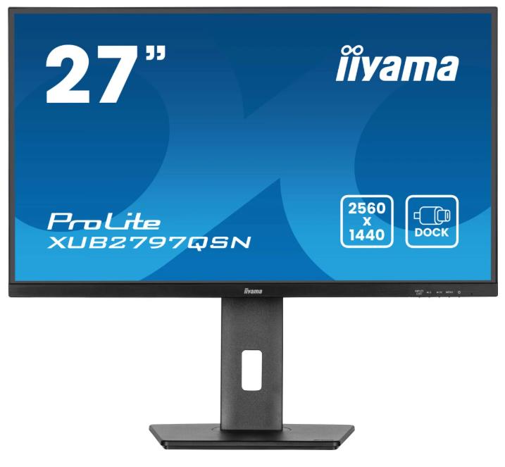Изображение Монитор Iiyama ProLite XUB2797QSN-B2 (27 "/2560x1440/TFT IPS)