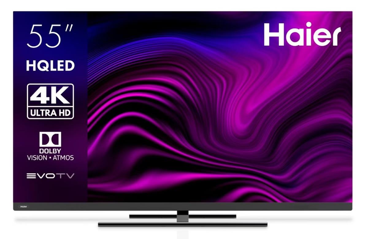 Изображение Телевизор Haier 55 Smart TV AX Pro 55" HDR, 4K Ultra HD Smart TV черный