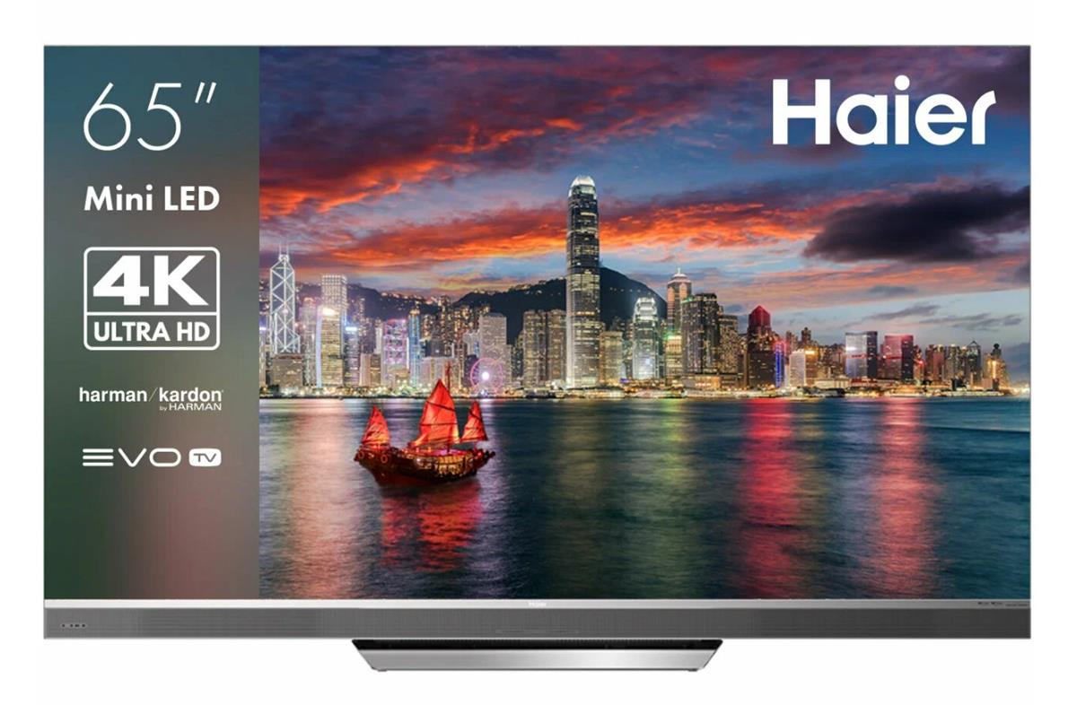 Изображение Телевизор Haier 65 MINI LED PRO 65" HDR, 4K Ultra HD Smart TV черный