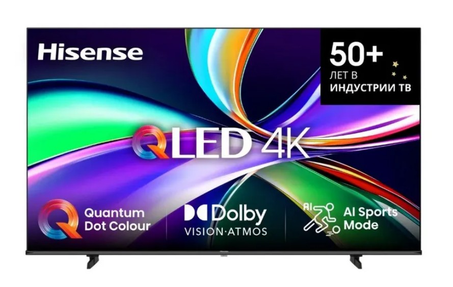 Изображение Телевизор Hisense 75E7Q 75" HDR, 4K Ultra HD Smart TV черный