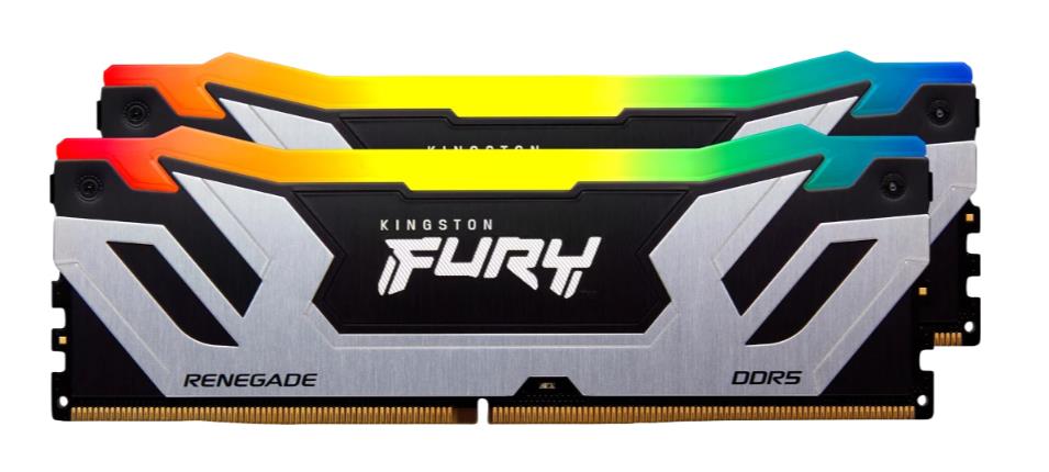 Изображение Оперативная память 2x24 GB DDR5 Kingston Fury Renegade RGB CUDIMM (70400 Мб/с, 8800 МГц, CL42)