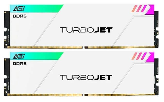 Изображение Оперативная память 2x16 GB DDR5 AGI TurboJet RGB (48000 Мб/с, 6000 МГц, CL30)