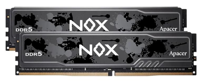 Изображение Оперативная память 2x32 GB DDR5 Apacer NOX (41600 Мб/с, 5200 МГц, CL40)