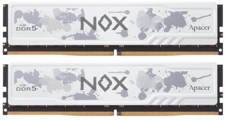 Изображение Оперативная память 2x32 GB DDR5 Apacer NOX (41600 Мб/с, 5200 МГц, CL40)
