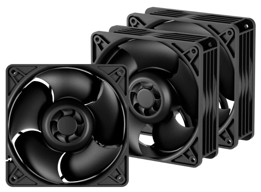 Изображение Вентилятор Arctic S12038-4K (4000 об/мин , 120x120x38 мм,4-pin PWM)