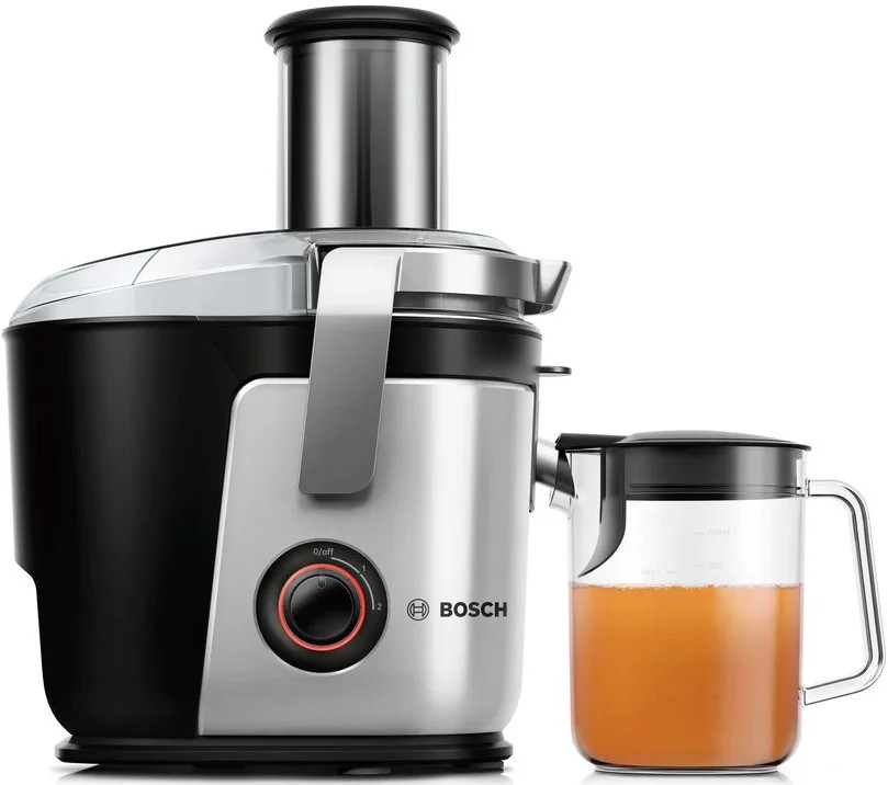 Изображение Соковыжималка Bosch MES4000 (центробежная/1000 Вт /серебристый)