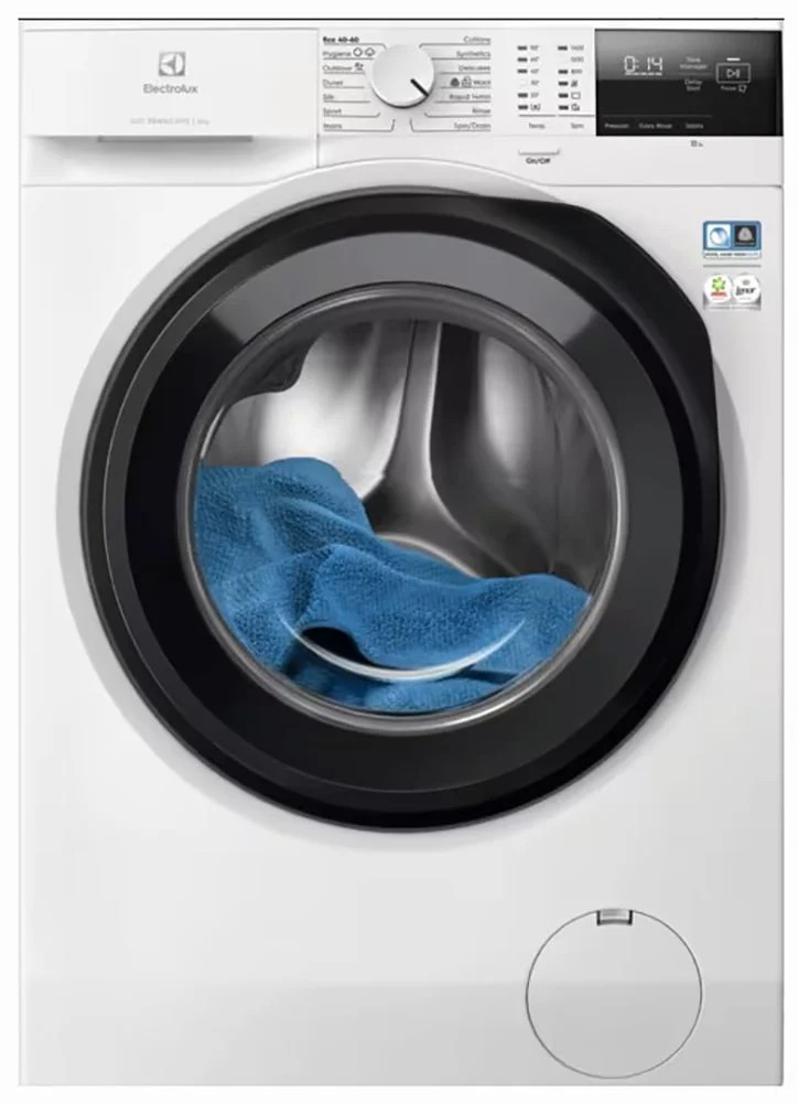 Изображение Стиральная машина Electrolux EW6F2482E, белый (фронтальная, 8 кг, 1400 об/мин )