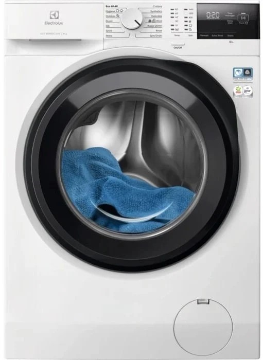 Изображение Стиральная машина Electrolux EW6F2492E, белый (фронтальная, 9 кг, 1400 об/мин )