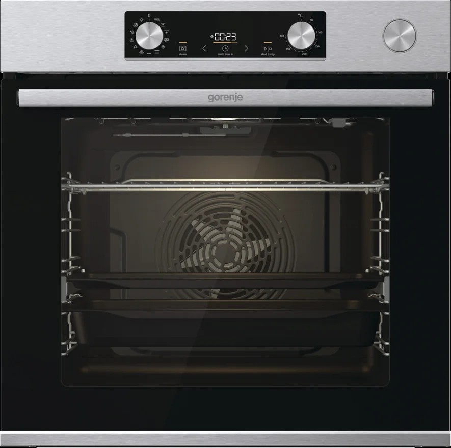 Изображение Духовой шкаф Gorenje BSA6737E15X (77 л , нержавеющая сталь)