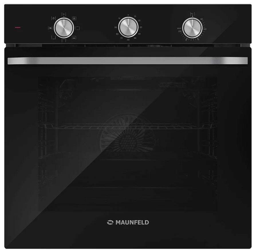 Изображение Духовой шкаф MAUNFELD FEOF7871B (78 л , чёрный)