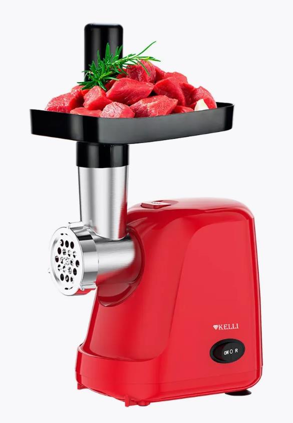 Изображение Мясорубка Kelli KL-5007 (2400 Вт /3 кг/мин/красный)